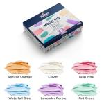 Bluebird Colored Modeling Paste - 6 Pastel Jars
