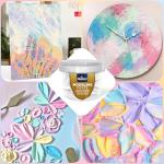 Bluebird Colored Modeling Paste - 6 Pastel Jars