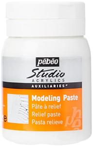 Pebeo Studio Acrylic Modeling Paste, 500 ml