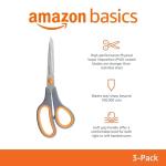 Multipurpose Stainless Steel Scissors - 3-Pack
