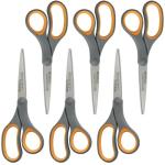 Westcott 8" Titanium Bonded Scissors, Soft Grip