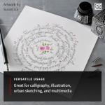 Speedball Super Black India Ink, 2 Oz Bottle