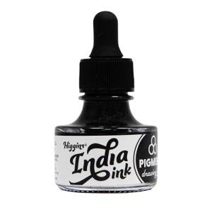 Higgins Black India Pigmented Drawing Ink - 1 oz