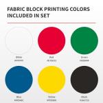 Speedball Block Printing Ink Set - 6 Colors