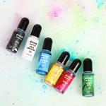 24 Vibrant Alcohol Inks for Art and Crafts