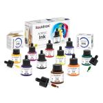 Liquidraw Acrylic Drawing Ink Set - 10 Bottles