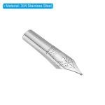 20 Pack Stainless Steel Fountain Pen Nibs