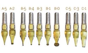 Speedball Assorted Set of 10 Pen Nibs