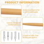 G-Pen Stainless Steel Comic Drawing Nib Set