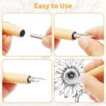 G-Pen Stainless Steel Comic Drawing Nib Set