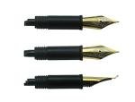 3-Pack Hongdian Fountain Pen Nibs with Gold Trim