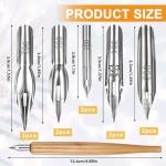 Piriuuo 11-Piece Dip Pen Set for Calligraphy