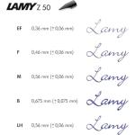 LAMY Z 50 Fine Nib Set - Black Ink