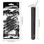 MyLifeUNIT Compressed Graphite Drawing Pencils, 6-Pack
