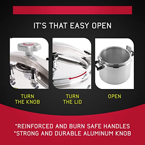 Universal Professional 53Qt Pressure Cooker for Commercial Use