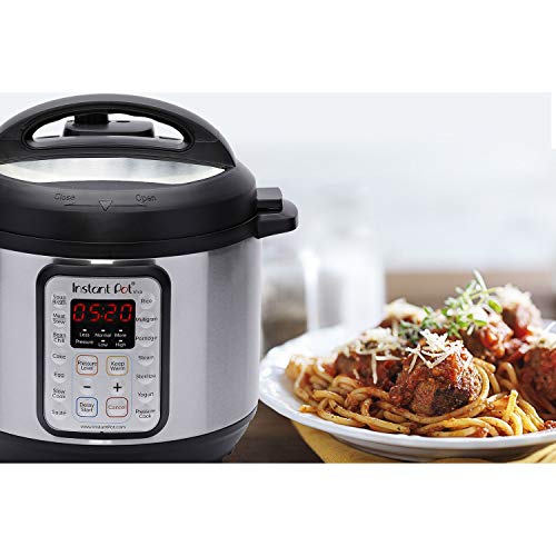 Instant Pot 9-in-1 Pressure Cooker, Stainless Steel, 8 Qt