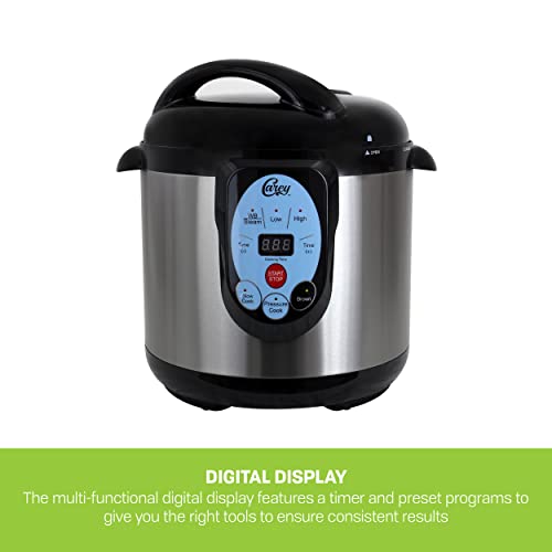 CAREY DPC-9SS Electric Pressure Cooker, 9.5 Qt