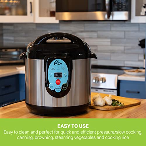 CAREY DPC-9SS Electric Pressure Cooker, 9.5 Qt