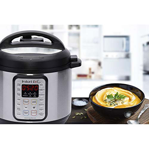 Instant Pot 9-in-1 Pressure Cooker, Stainless Steel, 8 Qt