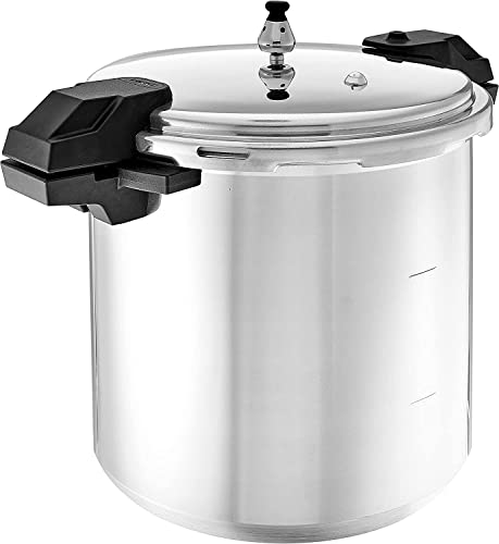 Mirro Pressure Cooker, 22 Quart, Silver