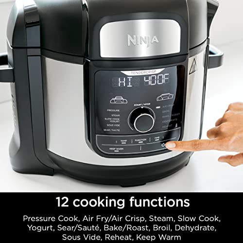 Ninja FD401 12-in-1 Deluxe XL Pressure Cooker & Air Fryer