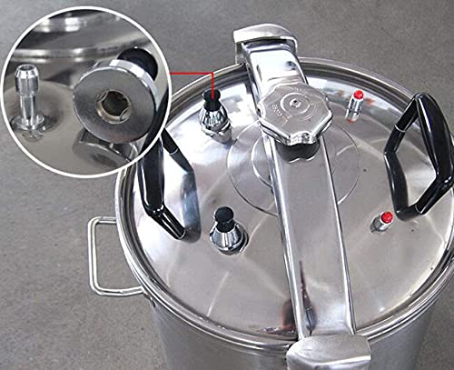 Westinghouse Stainless Steel Pressure Cooker & Canner, 53.5 Quart, Silver