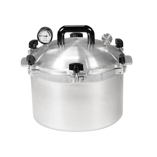 All American 1930: 15.5qt Pressure Cooker/Canner - Metal-to-Metal Sealing System