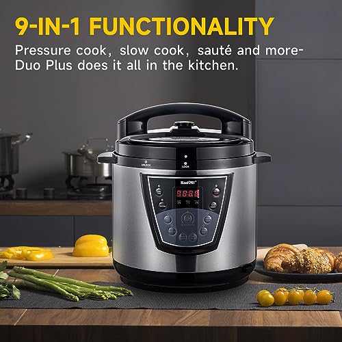 iCookpot 9-in-1 Electric Pressure Cooker: Multi-Functional & Durable