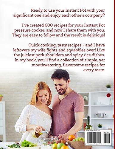 Instant Pot Cookbook: 600 Recipes for Two
