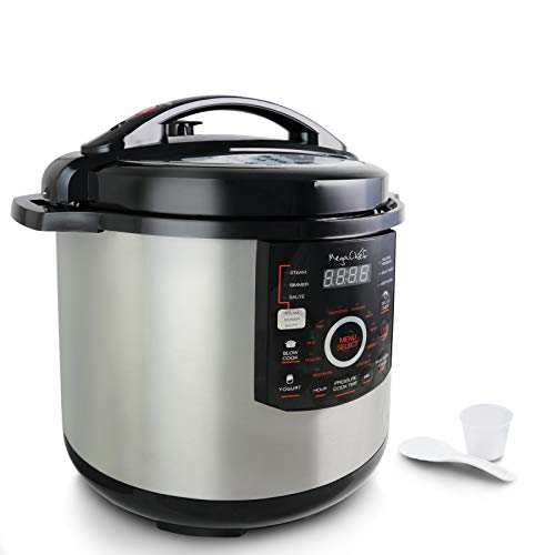 MegaChef 12 Quart Digital Pressure Cooker, 15 Preset Options
