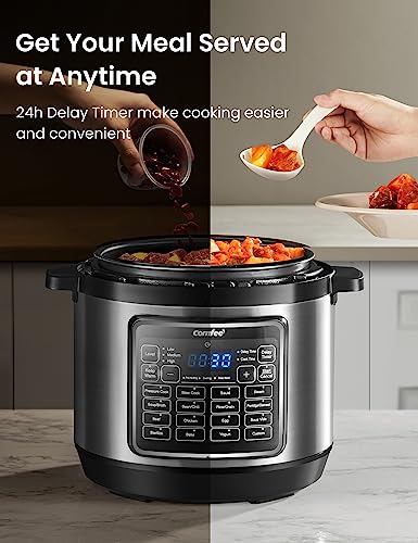 COMFEE' 16-in-1 Electric Pressure Cooker with Non-Stick Pot