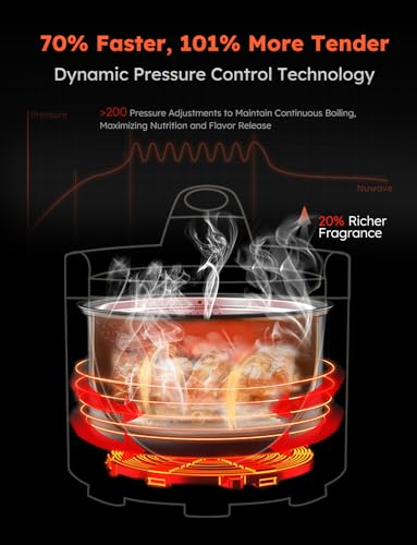 Nuwave Duet Air Fryer & Electric Pressure Cooker Combo