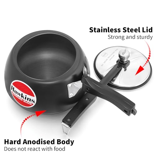 Hawkins CB30 Contura Black 3-Liter Pressure Cooker