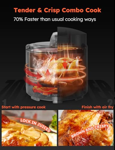 Nuwave Duet Air Fryer & Electric Pressure Cooker Combo