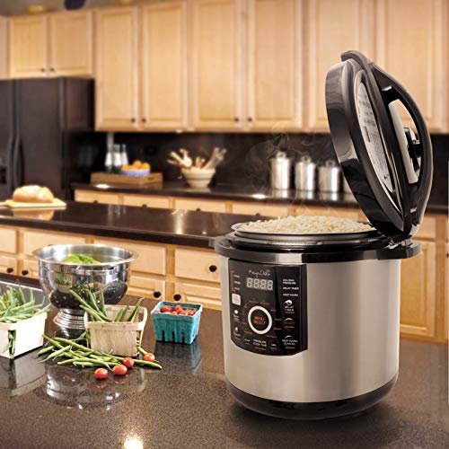 MegaChef 12 Quart Digital Pressure Cooker, 15 Preset Options