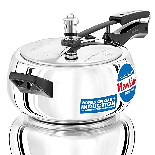 Hawkins SSC35 3.5L Induction Base Pressure Cooker Silver