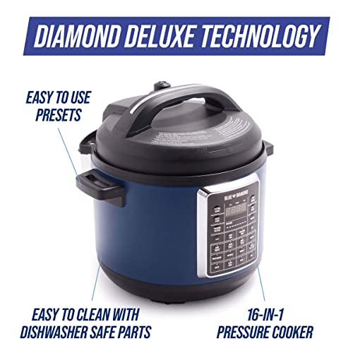 Blue Diamond 16-in-1 6QT Electric Pressure Cooker