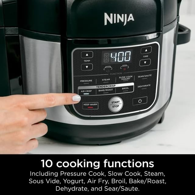 Renewed Ninja Foodi OS300 10-in-1 Pressure Cooker Air Fryer