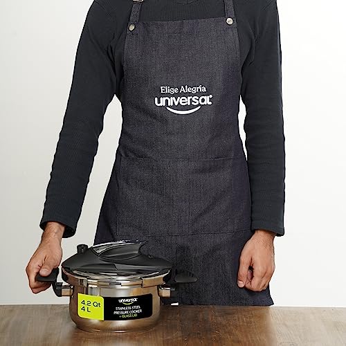 Induction Compatible Stainless Steel Pressure Cooker with Glass Lid