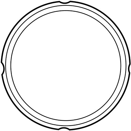 10 Qt Power Pressure Cooker Sealing Ring Replacement - 2 Pack