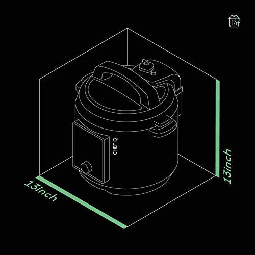 Smart Pressure Cooker with 10 Functions & 18 Features