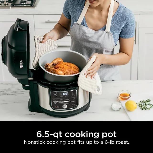 Renewed Ninja Foodi OS300 10-in-1 Pressure Cooker Air Fryer