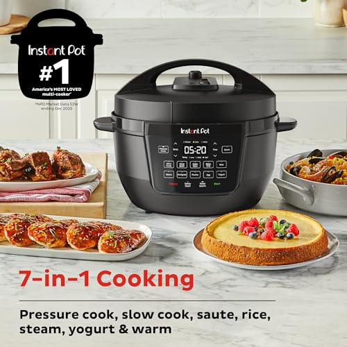 Instant Pot RIO Wide Base, 7.5 Quarts Multi-Cooker