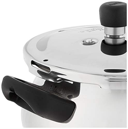Prestige Stainless Steel Mini Handi Pressure Cooker, 3.3-Liter