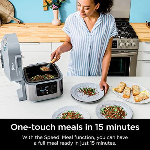Ninja Speedi Rapid Cooker & Air Fryer, 6-Quart Gray
