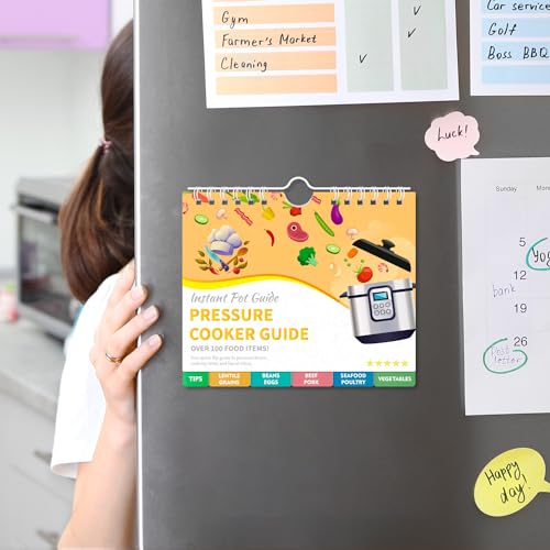 Instapot Magnetic Cheat Sheet, Pressure Cooker Accessory Guide