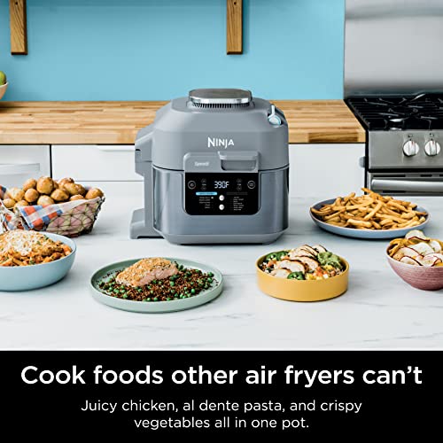Ninja Speedi Rapid Cooker & Air Fryer, 6-Quart Gray