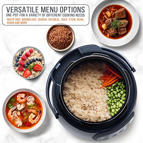 Bear Electric Pressure Cooker, Portable with 10 Menu Settings