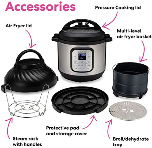 Instant Pot Duo Crisp 11-in-1 Air Fryer & Pressure Cooker Combo