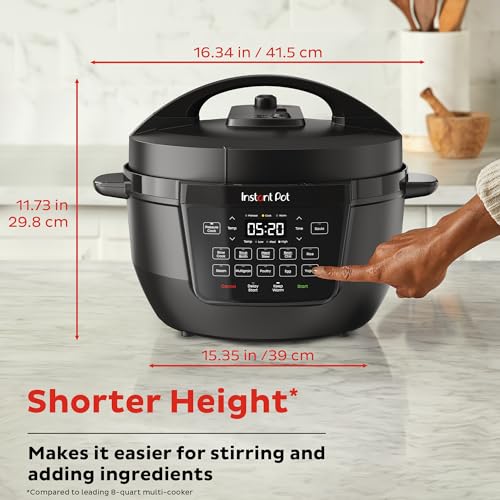 Instant Pot RIO Wide Base, 7.5 Quarts Multi-Cooker
